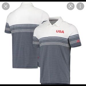 Adidas USA golf polo. New with tags in the bag!
